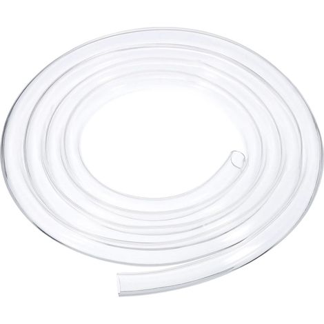 Tube en PVC 18mm ID x 22mm OD x 2mm Épaisseur, Tuyau Aquarium, Tube en PVC Transparent de 300cm de Long, Tuyau D'Eau en Plastique Léger et Flexible pour L'Aquaponie (1/5)