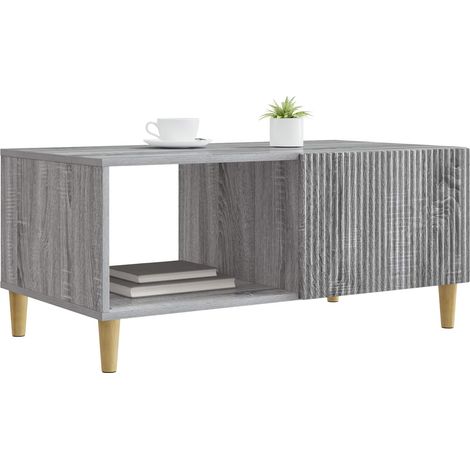 Maison Exclusive - Couchtisch Graues Sonoma 90 x 50 x 40 cm Holzw
