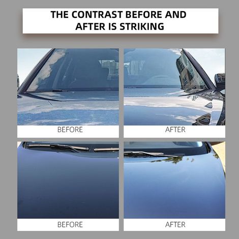 Automotive paint coating agent, nano crystal coating spray, for brightening, protecting, and water-repelling car paint -- 120ml coating agent (1/4)