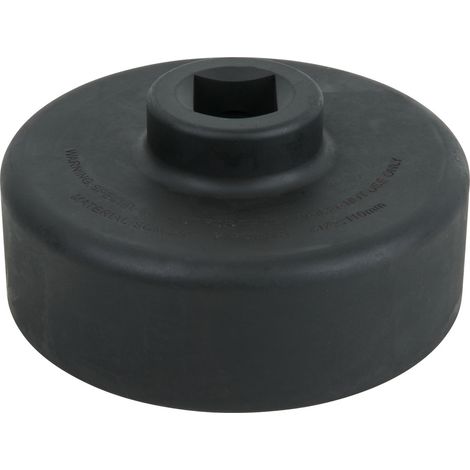 KS Tools 1 Achsmuttern-Schlüssel, 6-kant, kurz, 110 mm