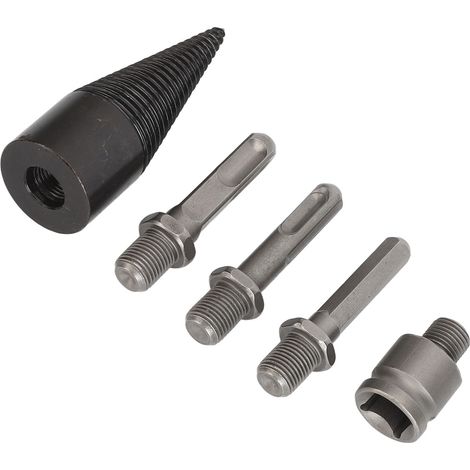 5 forets à fendre le bois, forets à fendre le bois en acier, foret en acier remplaçable de 32 mm (1/5)