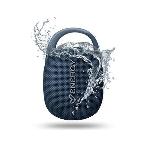 Altavoz bluetooth energy energyclip 9w radio fm ipx7 azure