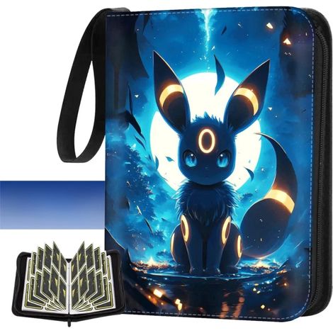 Album de collection XXXL pour 400/900 cartes Pokémon, classeur à 4/9 pochettes, livret