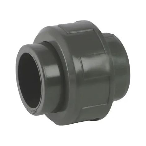 Manchon union PVC pression piscine 3 pièces diamètre 50 mm