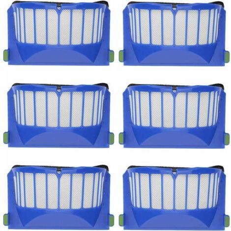 Alovez - Lot De 6 Filtres De Rechange Pour Aspirateur Irobot Roomba 600 605 610 620 630 650 660 (1/5)