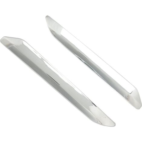 2Pcs Front Stoßstange Streifen Links Rechts Anti-Scratch Chrom Silber Ersatz Für Citroen C5 X7 2007-2015 (1/5)