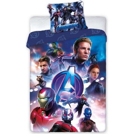 Biancheria da letto con licenza 140x200cm AVENGERS: Endgame