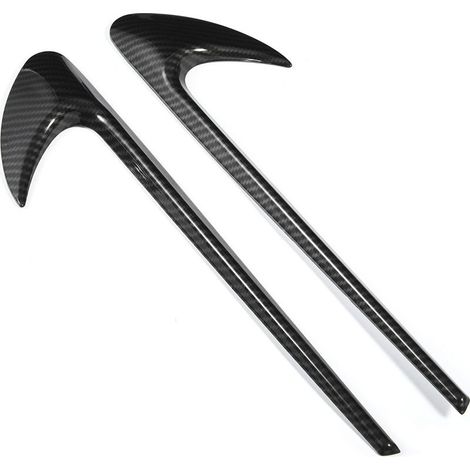 Self-adhesive of decoration of fender of car, Style Fiber of carbon, suitable to Mercedes Benz THESE CLS class W205 W213