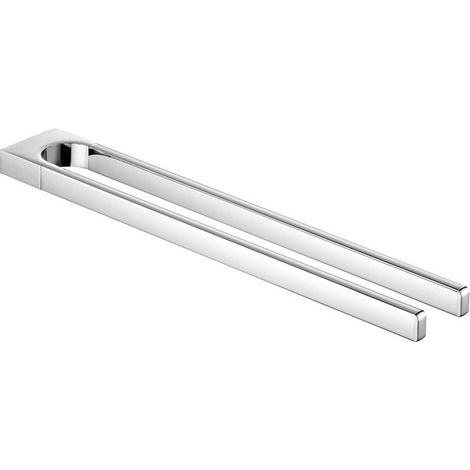 Porte serviette MOLL 2 bras - 450mm vc