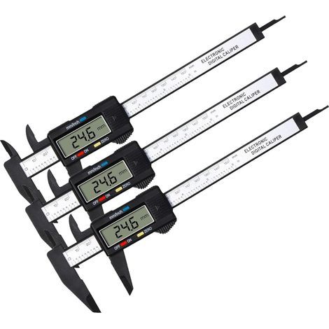 Digital Caliper, LCD Screen, 150mm Measurement Range, 0.1mm Accuracy, Workshop/Home Use (1/5)
