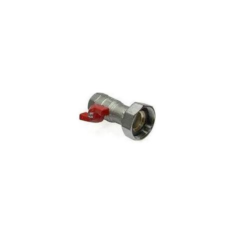 Vanne POMPSET VI DN25, 1"1/4 - 1"1/2 avec écrou mobile pour circulateur, 2 Pièces.