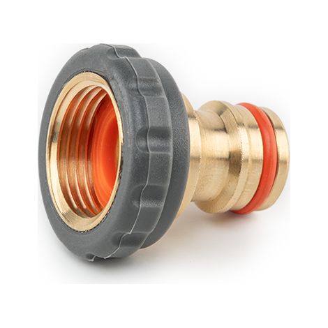 Wasserhahnanschluss IG 1/2" aus Messing Messinganschluss für Schlauch und Bewässerungssystem Innengewinde BRASS SOFT BR-S2196