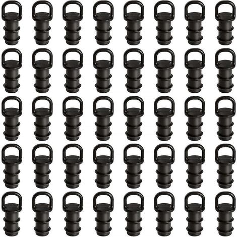 40 pièces de raccords d'irrigation goutte à goutte de 16 mm, embouts et adaptateurs pour système d'irrigation goutte à goutte (1/5)