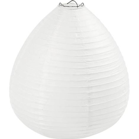 Lanterne en papier - Goutte - 27 x 25 cm - Décoration extérieure - Mixte - Asymétrique