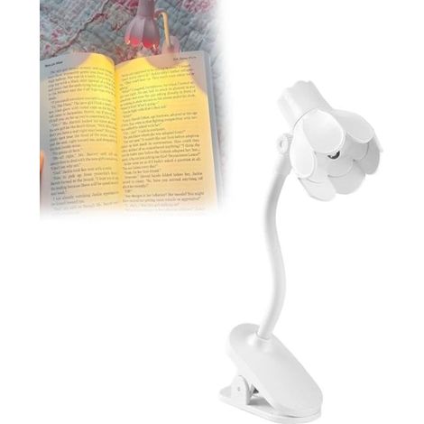 Lampe De Lecture Mignonne En Forme Fleur Pastel, Veilleuse (1/5)