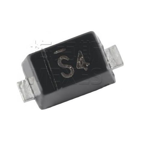 Composant électronique à puce diode Schottky Changdian/Changjing SD103AX S4 SOD-523 40V 350mA, 5 unités disponibles.