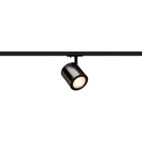 ENOLA C TRACK spot noir LED 11W 3000K 55d adapt rail 1 all inclus (1000712) (1/3)