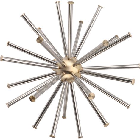 Buse de fontaine en laiton et acier inoxydable de type pissenlit, arroseur à boule de cristal pour piscine et aménagement paysager, G1 pouce (1/5)