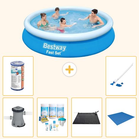 Bestway Bestway Fast Set Ronde - 366x76 cm - 7-pièces  S22020