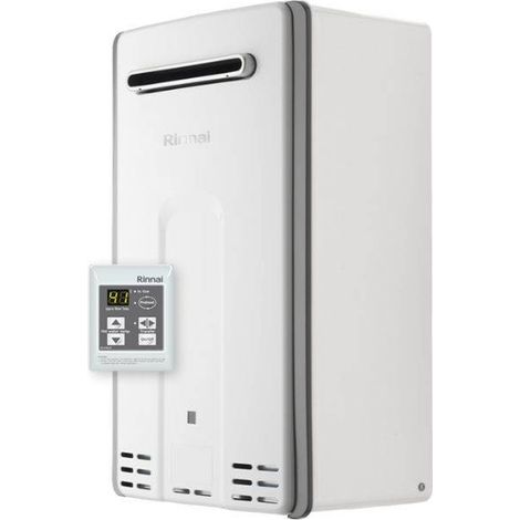 Rinnai Scaldabagno a Gas a Camera Stagna External Infinity 28e 28L GPL Low NOx Classe A