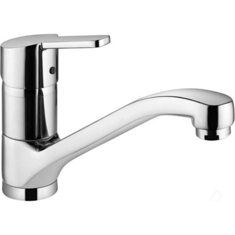 Kludi Logo Neo - Grifo monomando de fregadero, cromo 379130575 (1/2)