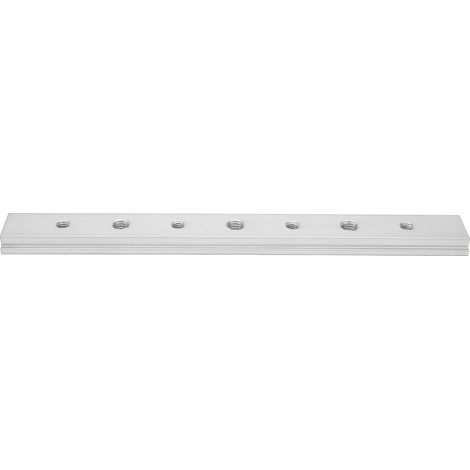 Jig de coupe d'onglet à rainure en T 200mm, guide en aluminium pour scie à onglet, bricolage menuiserie argenté (1/5)