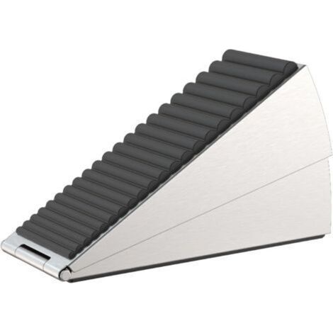Butée Porte Lourde ,en Acier Inox - Butée Robuste à Ressort Réglable pour Sécurité, Fixation Solide Anti-Bruit et Anti-Glissement (1/4)