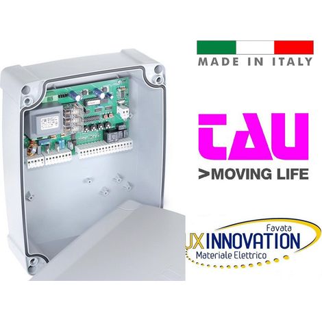Quadro di comando TAU per portoni e cancelli ad ante battenti CENTRALINA D770M ex D760M tau