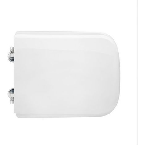 SEDILE WC PER EOS VASO ATLANTICA FORMA 8 Bianco - Cerniere A Passanti