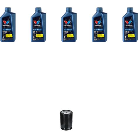 Kit filtro olio e 5L compatibile con Renault Captur (J5,H5) 1.6 84kw dal 2018 (1/2)