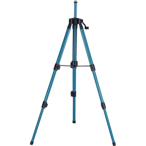Meter langes Stativ mit 3 höhenverstellbaren Verlängerungsstangen, geeignet für Laser-Nivelliergeräte mit 5/8"-Anschluss.