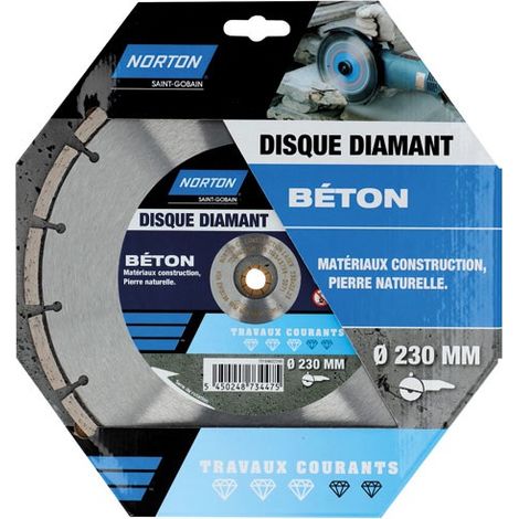 Disco Diamante 230 Lavori Ordinari Edilizia - Norton