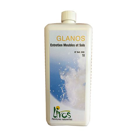 1L-incolore-Nettoyant parquets et meubles huilés 1L Glanos LIVOS