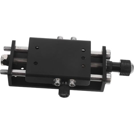 Support de Levage Laser Rail de Guidage Linéaire Carré Coulissant Support Outil pour Mise au Point Précise Montage pour Découpeuse Laser Cnc Réglage Hauteur pour Variété Épaisseurs (1/4)