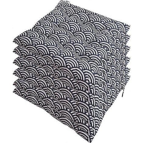 Stuhlkissen 40 x 40 cm, Dekokissen, Gartenkissen, Polyester (1/4)