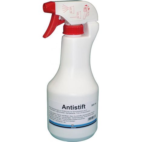 Flacone di sverniciatore antiaderente 500 ml 1 doccetta senza diamante (Per 6)