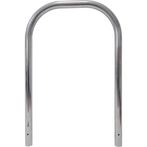 Fahrradanlehnbügel 116x74 cm Edelstahl Ø 60 mm zum Einbetonieren Fahrradständer Parker Typ U (1/5)