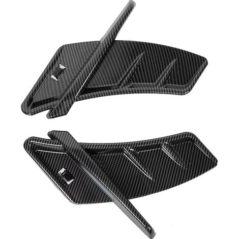 2x Aile Carbone Style Protection Trim Auto Tuning Compatible A7/S7 2017-2019 (1/3)