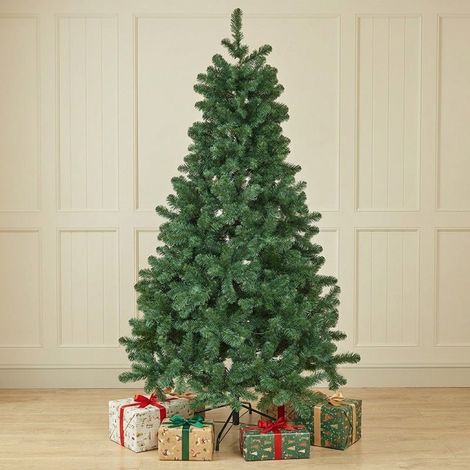 7ft King Pine Artificial Christmas Tree (1/2)