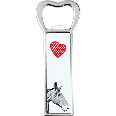 Apribottiglie con cavallo da riproduzione australiano, apribottiglie personalizzato per frigorifero, regalo unico per uomo di Art-Dog (1/5)