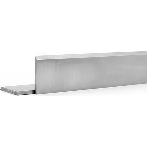 Fer de dégauchisseuse/raboteuse HSS 18% 300 x 25 x 3 mm – Pour bois durs et noueux – Coupe nette sans éclat – Forézienne