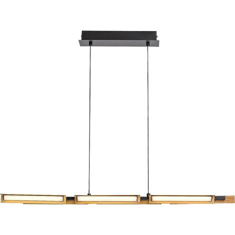 Suspension LED 30W noir mat Remiel Rabalux 79cm 120cm (1/5)