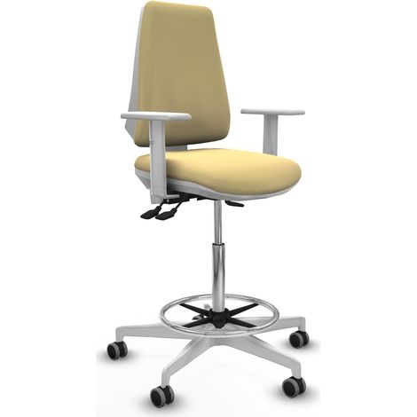 Piqueras y Crespo Bürostuhl Elche Creme