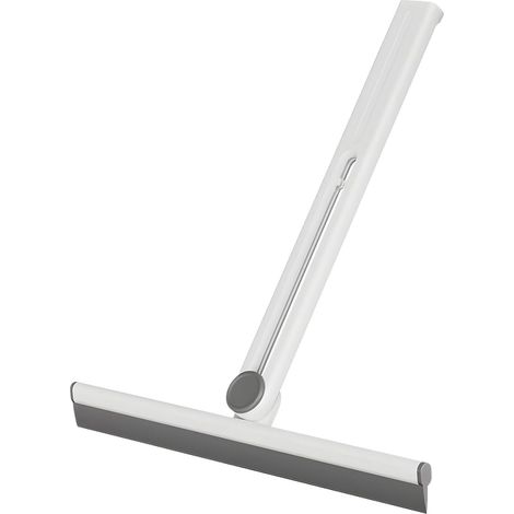 Grattoir pour vitres Nettoyeur de vitres manuel avec essuie-glace - Outil de nettoyage multifonctionnel pour dessus de table de carrelage éviers de porte de douche en verre de voiture (1/5)