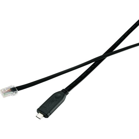 Renkforce USB-C®, RJ45 Câble adaptateur [1x USB-C® mâle - 1x RJ45 mâle 8P8C] 3.00 m noir (1/4)