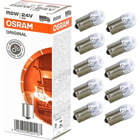 Osram Original Line 5627 R5W 24V Signal Lamp (10 Pcs) ▶ Premium ✓ LED Car Bulb Lamp (1/5)