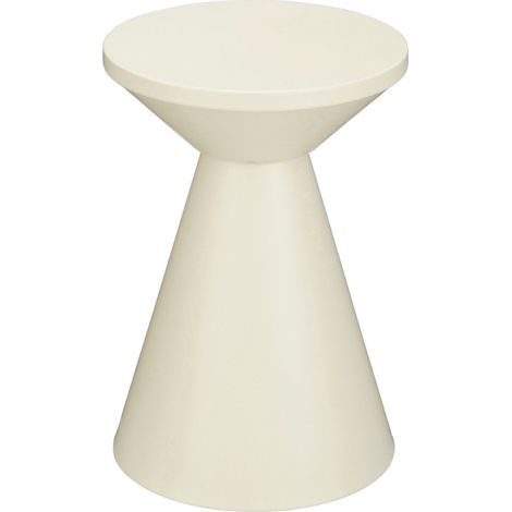 Mica Decorations Table d'appoint Blanc cassé H45xl30.5xL30.5cm (1/5)