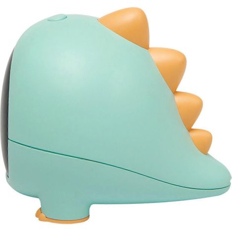 Réveil numérique dinosaure mignon pour enfants, aide au sommeil, veilleuse LED pour réveil, fonction snooze, vert. (1/5)
