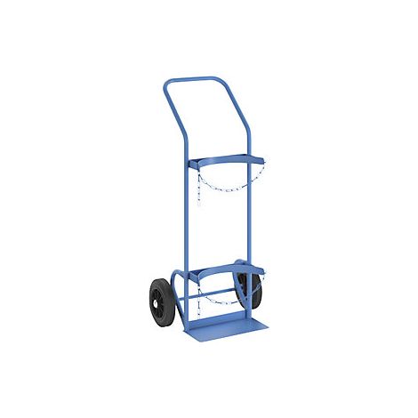Carretilla para bombonas de acero y de gas  para 1 bombona de