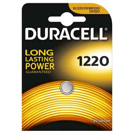 PILA A BOTTONE '1220' Blister 1 pezzo - 10 pezzi- DURACELL